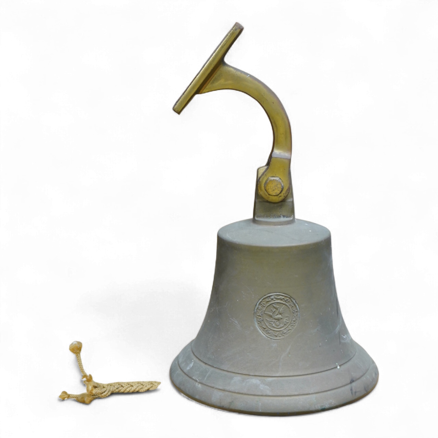 A bronze bell, dated 1839